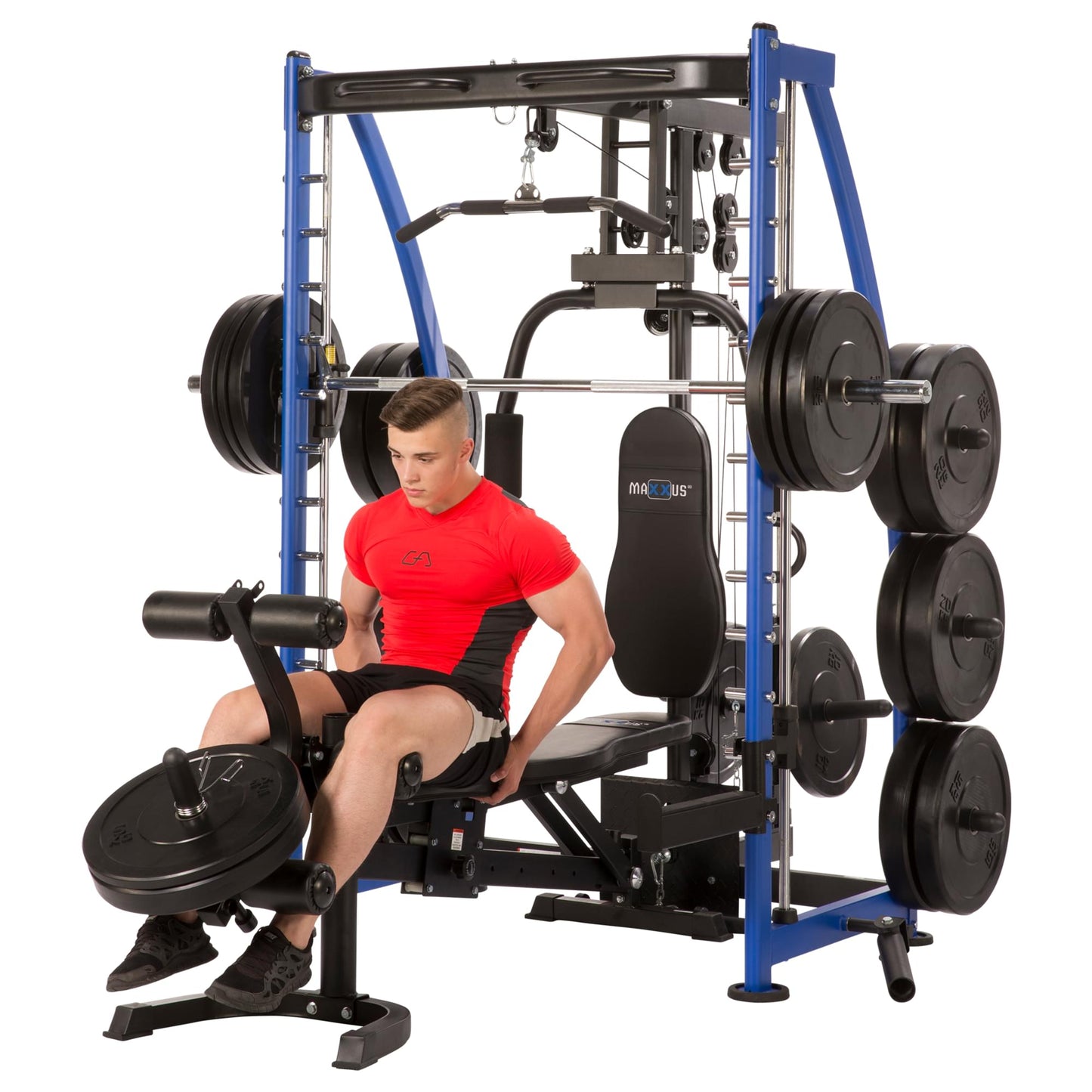 MAXXUS® Multipresse 8.1 Smith machine avec banc de musculation