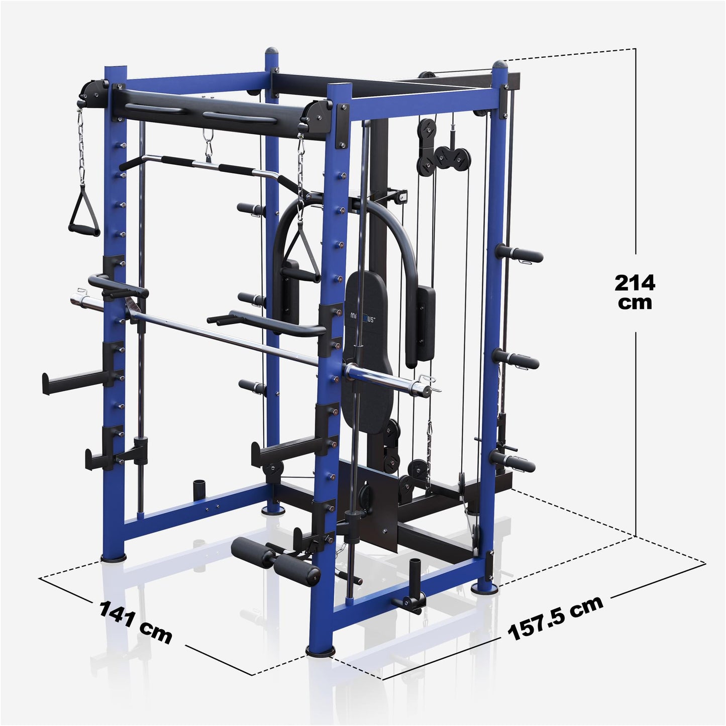 MAXXUS® Multipresse 9.1 Smith machine avec double traction supérieure