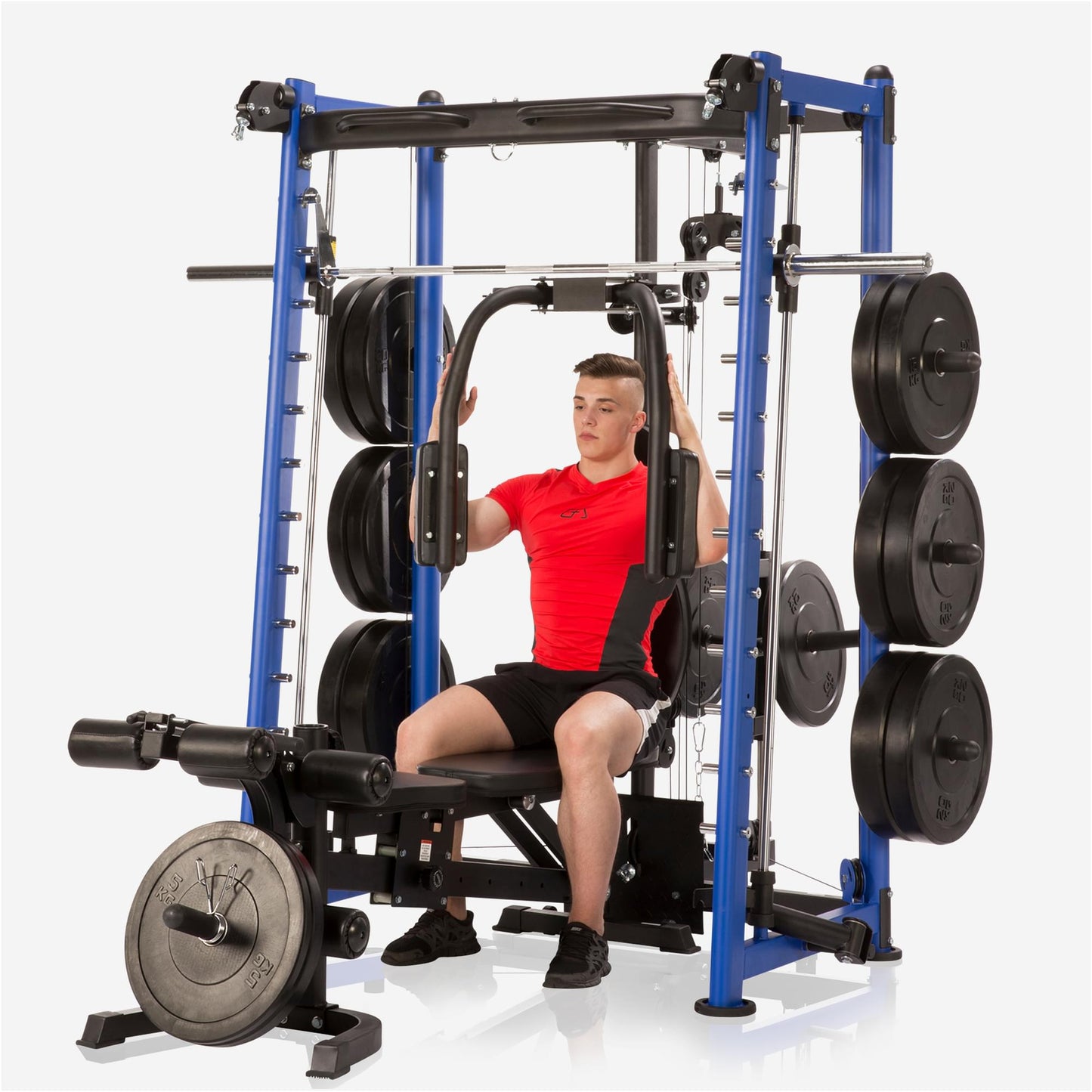 MAXXUS® Multipresse 9.1 Smith machine avec double traction supérieure