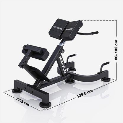 MAXXUS® Poste d'hyperextension professionnel