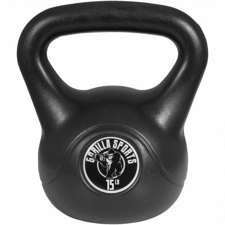 US Kettlebell en plastique - Gorilla Sports France