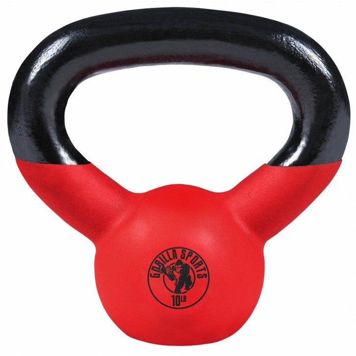 Kettlebell en fonte avec revêtement vinyle