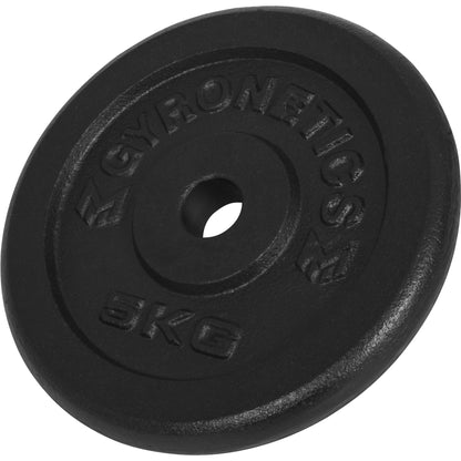 GYRONETICS® Set d'haltères courts E-Series en fonte 20 kg