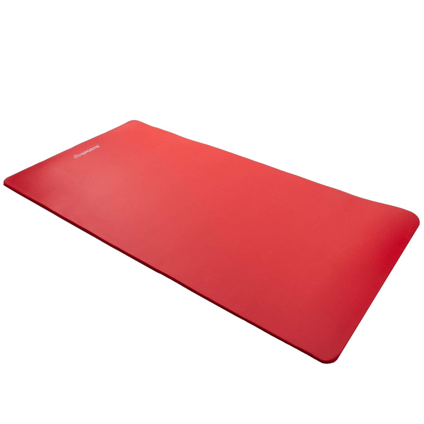 ScSports® Tapis de gym 190 x 80 x 1,5 cm, rouge