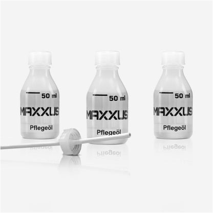 MAXXUS® Pack économique d'huile d'entretien en silicone 3 x 50 ml